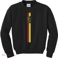 Colombian Cycling Colombia Flag Cyclist Bicycle Gift Kids Sweatshirt thumb 0