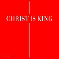 Christian Christianity Christ Is King Jesus Christ Catholic Santa Hat thumb 1