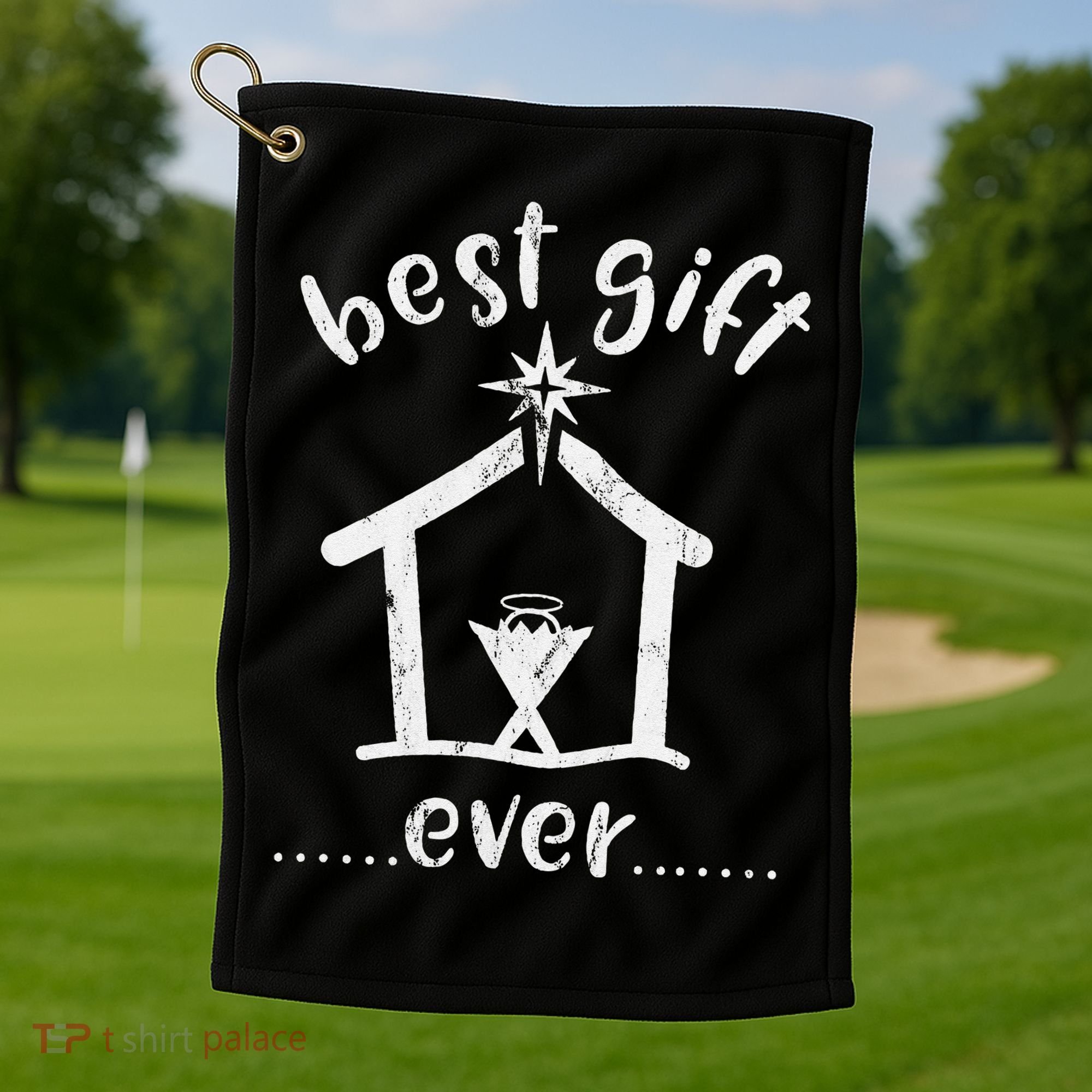 Christian Christianity Christ Is King Jesus Christ Catholic Golf Towel