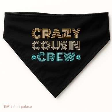 Crazy Cousin Crew USA-Made Doggie Bandana