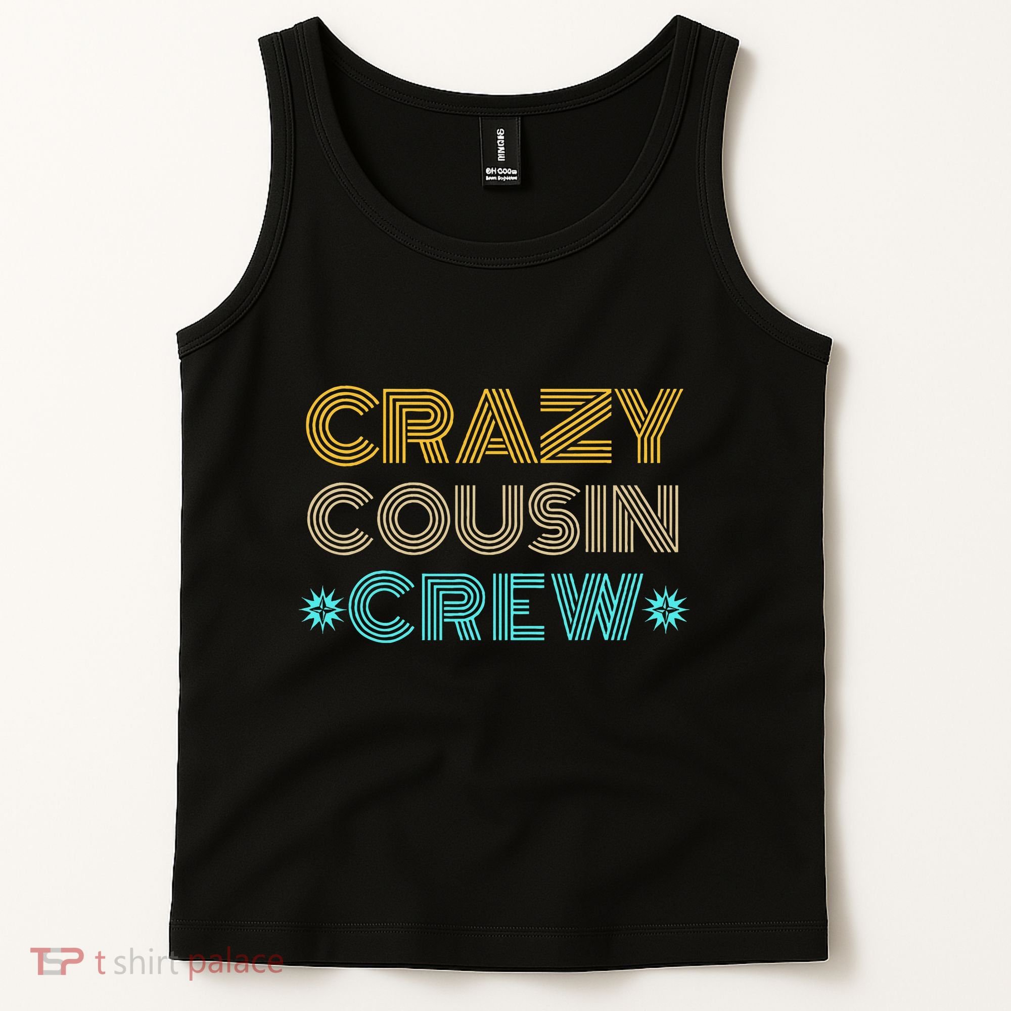 Crazy Cousin Crew Tank Top