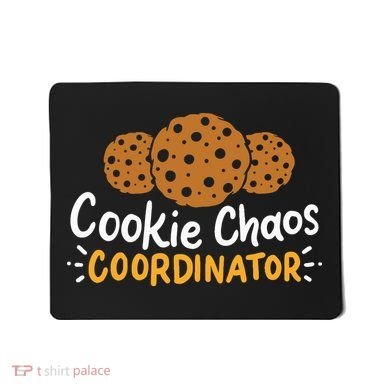 Cookie Chaos Coordinator Cookies Mousepad