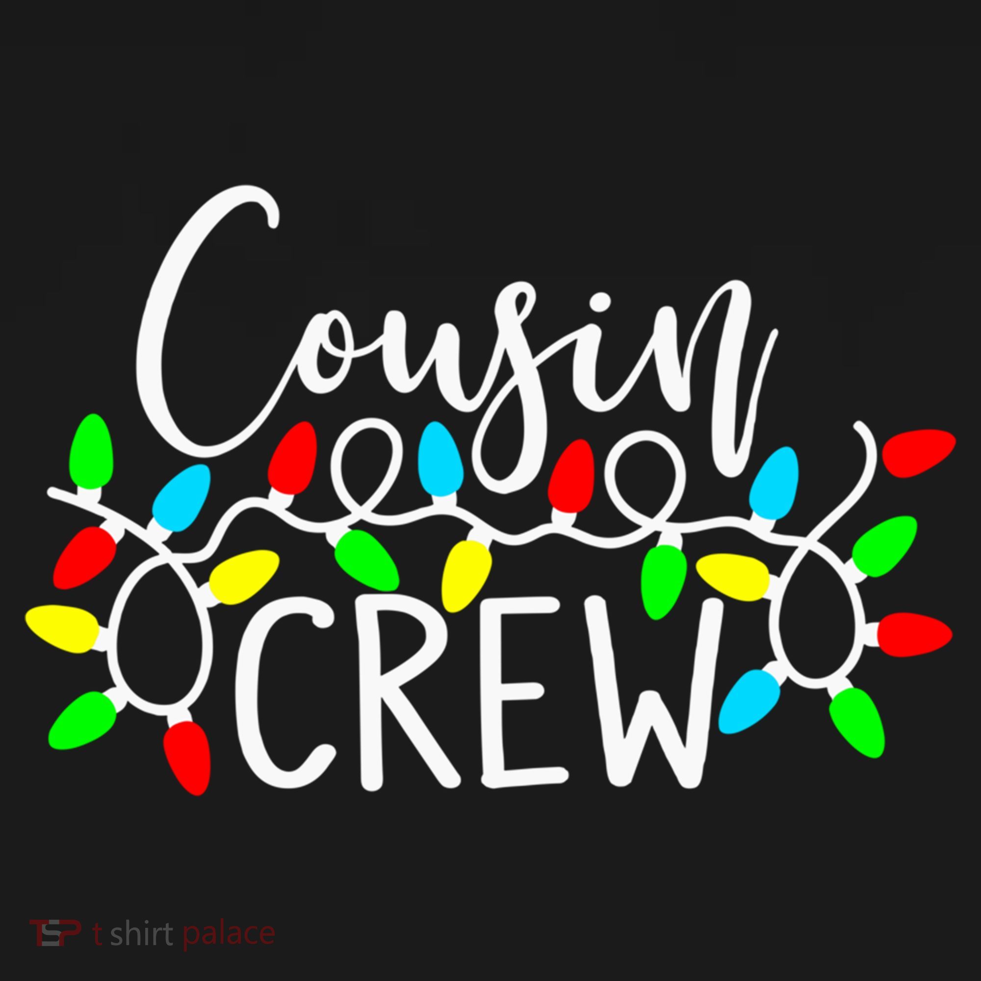 Christmas Cousin Crew Christmas Light Xmas Matching Family Cute Gift Women's Hoodie
