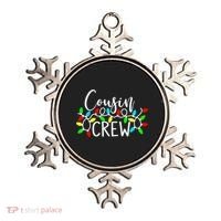 Christmas Cousin Crew Christmas Light Xmas Matching Family Cute Gift Ornament thumb 0