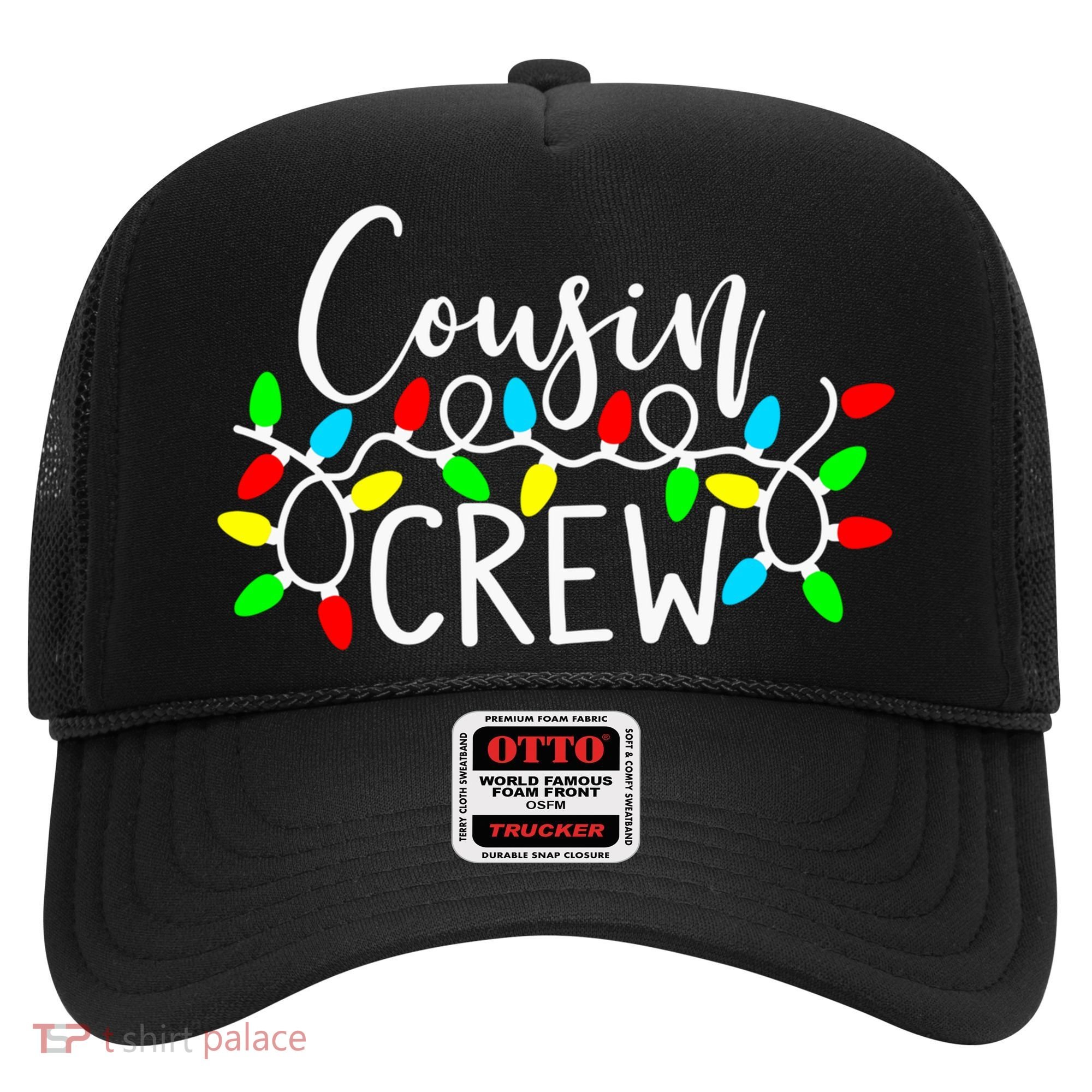Christmas Cousin Crew Christmas Light Xmas Matching Family Cute Gift Hat