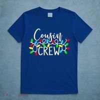 Christmas Cousin Crew Christmas Light Xmas Matching Family Cute Gift T-Shirt thumb 5