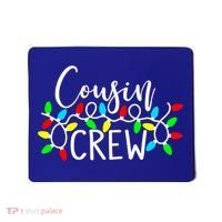 Christmas Cousin Crew Christmas Light Xmas Matching Family Cute Gift Mousepad thumb 0