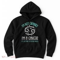 Crabby Cancer Crab Zodiac Symbol Summer Birthday Horoscope Hoodie thumb 0