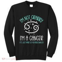 Crabby Cancer Crab Zodiac Symbol Summer Birthday Horoscope Sweatshirt thumb 0