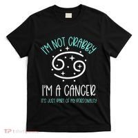 Crabby Cancer Crab Zodiac Symbol Summer Birthday Horoscope T-Shirt thumb 0