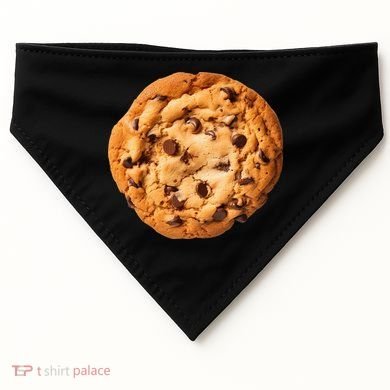 Chocolate Chip Cookie USA-Made Doggie Bandana