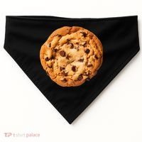 Chocolate Chip Cookie USA-Made Doggie Bandana thumb 0