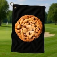 Chocolate Chip Cookie Golf Towel thumb 1