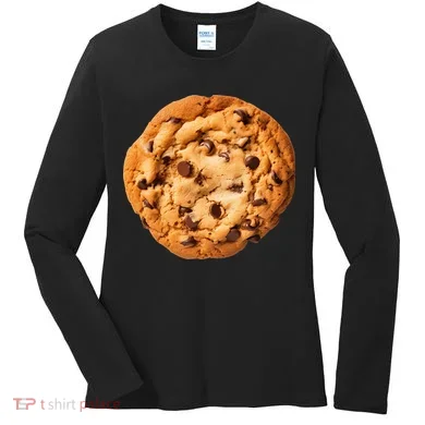 Chocolate Chip Cookie Women's Long Sleeve Shirt
