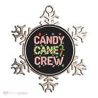 Candy Cane Crew Funny Christmas Candy Lover X-mas Pajamas Ornament thumb 0