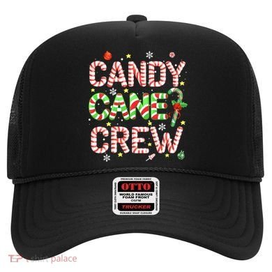 Candy Cane Crew Funny Christmas Candy Lover X-mas Pajamas Hat
