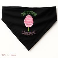 Cotton Candy Cone USA-Made Doggie Bandana thumb 0