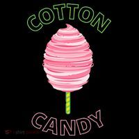 Cotton Candy Cone USA-Made Doggie Bandana thumb 2