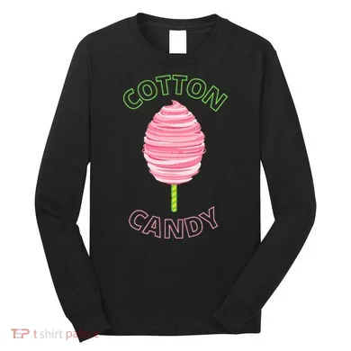 Cotton Candy Cone Long Sleeve Shirt