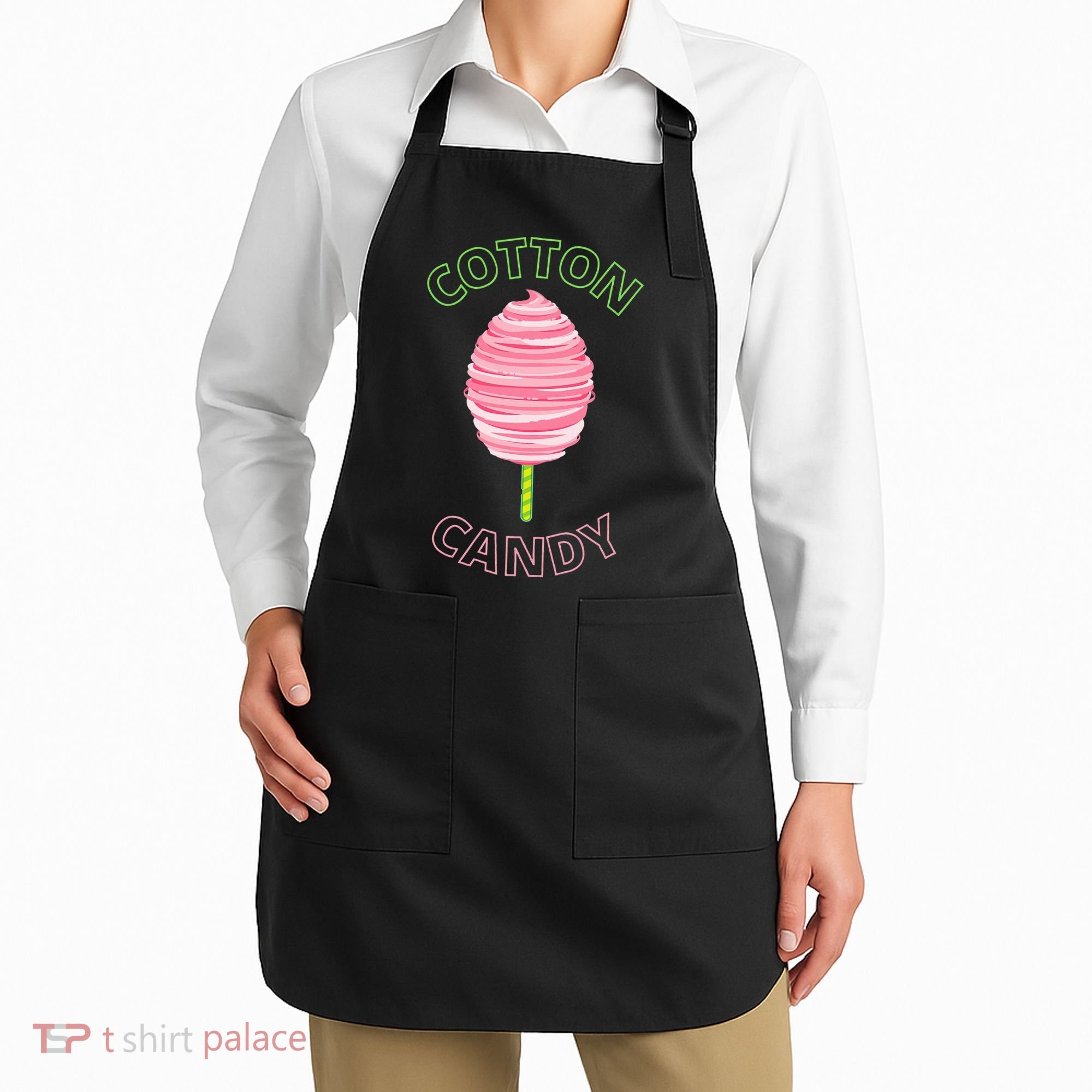 Cotton Candy Cone Apron