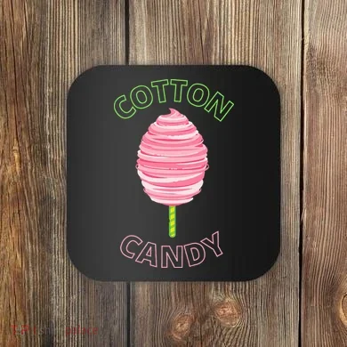 Cotton Candy Cone Coaster