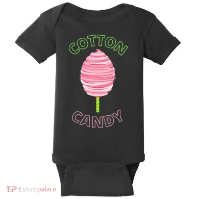 Cotton Candy Cone Baby Bodysuit