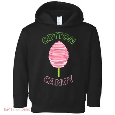 Cotton Candy Cone Toddler Hoodie