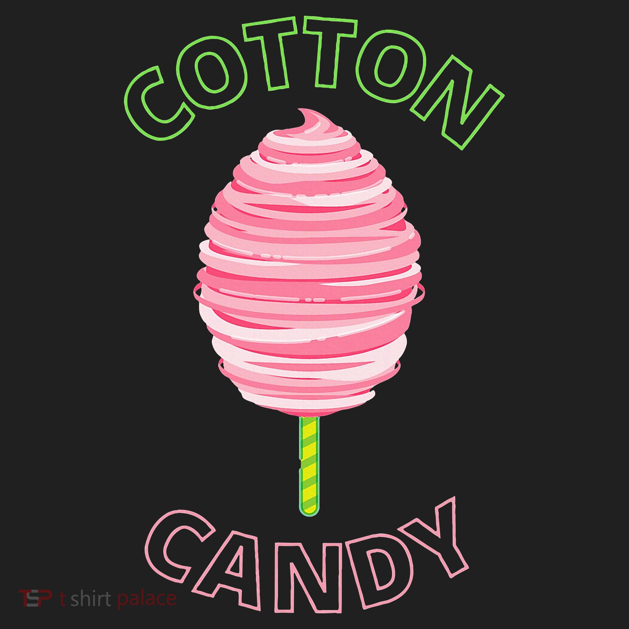 Cotton Candy Cone Golf Towel