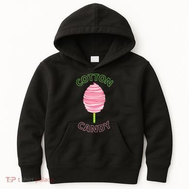 Cotton Candy Cone Kids Hoodie
