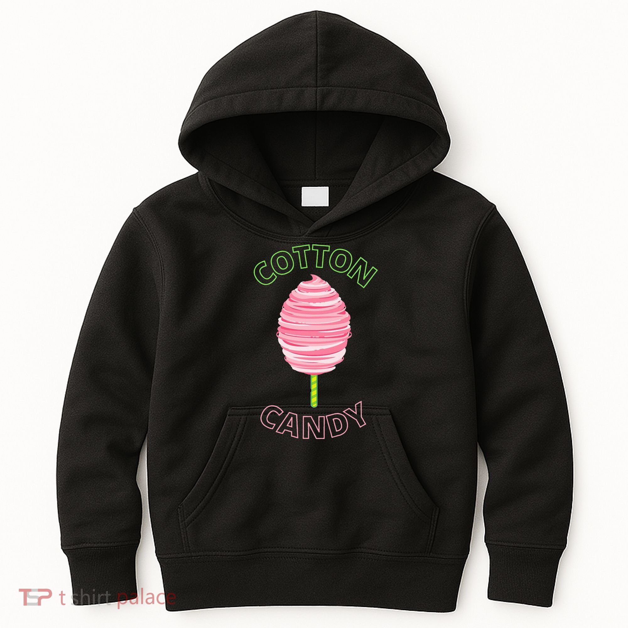 Cotton Candy Cone Kids Hoodie
