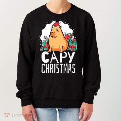 Capy Christmas Capybara Women's Sweatshirt
