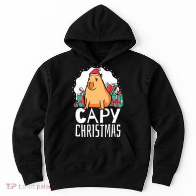 Capy Christmas Capybara Hoodie