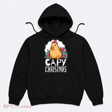 Capy Christmas Capybara Hoodie