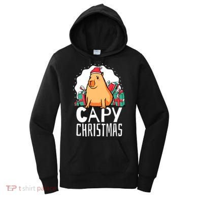 Capy Christmas Capybara Women's Hoodie