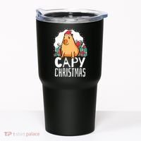 Capy Christmas Capybara Tumbler thumb 0