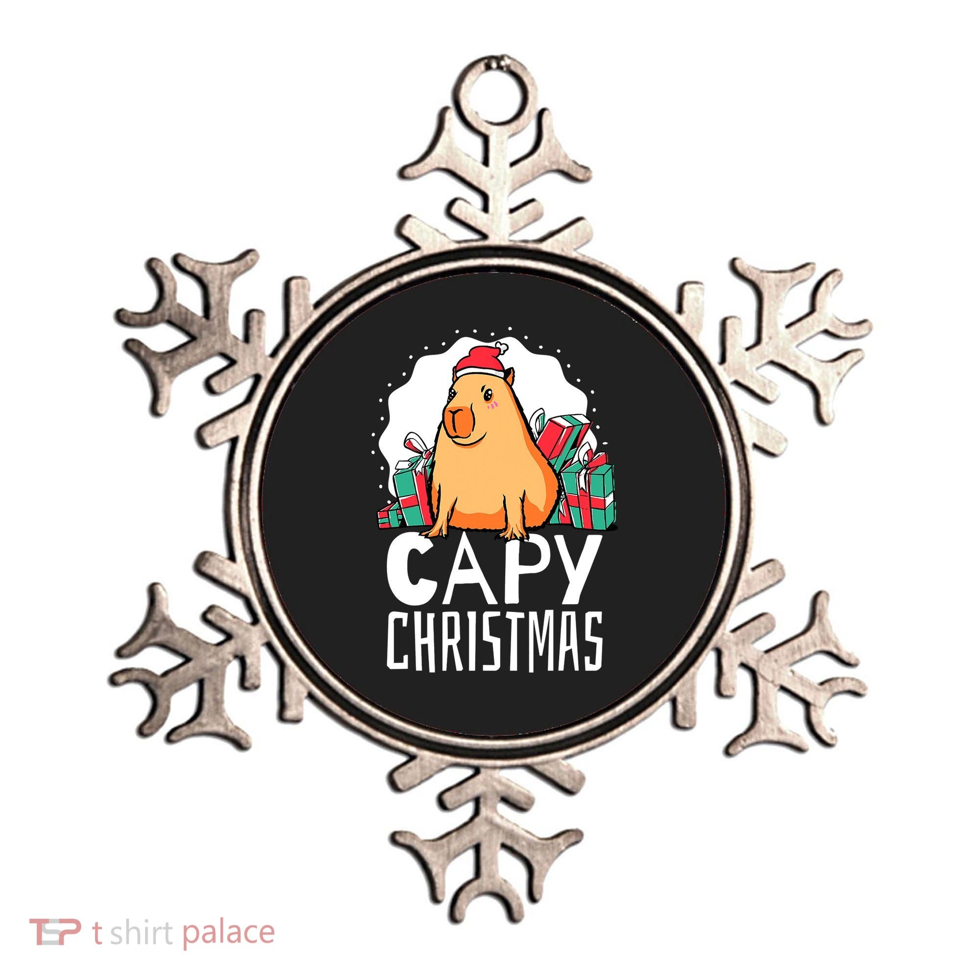 Capy Christmas Capybara Ornament