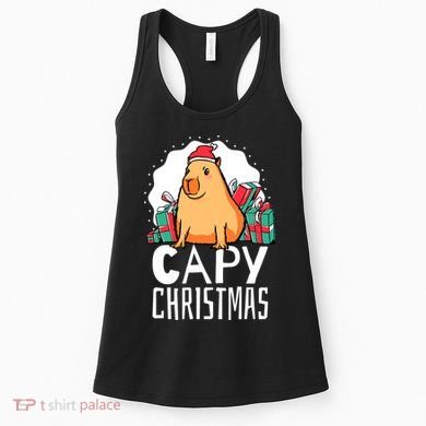 Capy Christmas Capybara Women's Tank Top