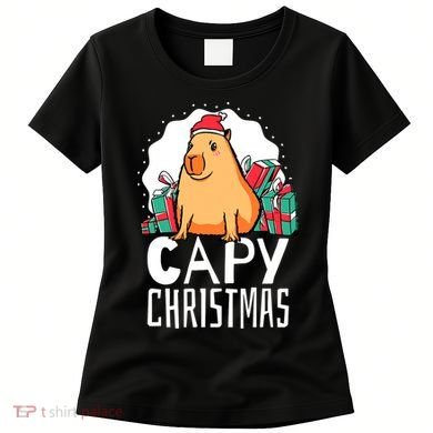 Capy Christmas Capybara Women's T-Shirt