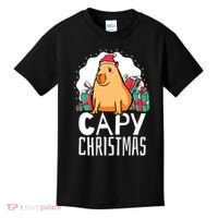 Capy Christmas Capybara Kids T-Shirt thumb 0