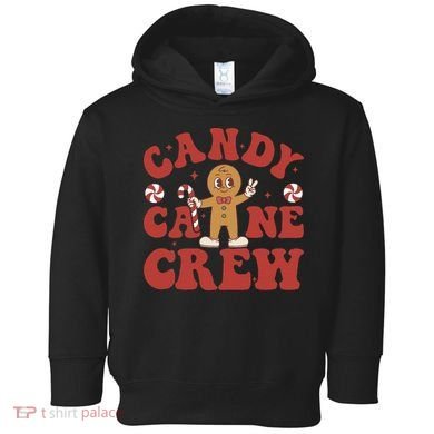 Candy Cane Crew Cookie Merry Christmas Gingerbread Cute  Toddler Hoodie