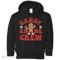 Candy Cane Crew Cookie Merry Christmas Gingerbread Cute  Toddler Hoodie thumb 0