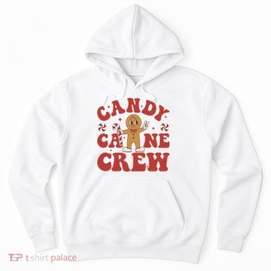 Candy Cane Crew Cookie Merry Christmas Gingerbread Cute  Hoodie