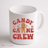 Candy Cane Crew Cookie Merry Christmas Gingerbread Cute  Coffee Mug thumb 1