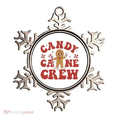 Candy Cane Crew Cookie Merry Christmas Gingerbread Cute  Ornament