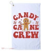 Candy Cane Crew Cookie Merry Christmas Gingerbread Cute  Golf Towel thumb 0