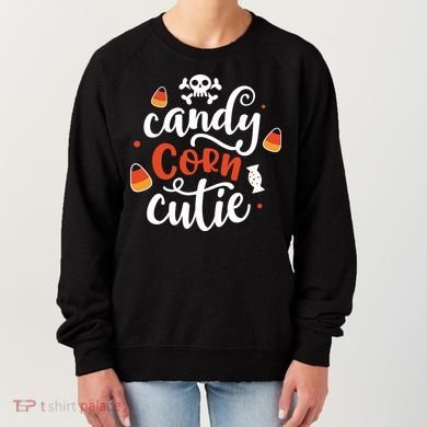 Candy Corn Cutie Halloween Women's Sweatshirt