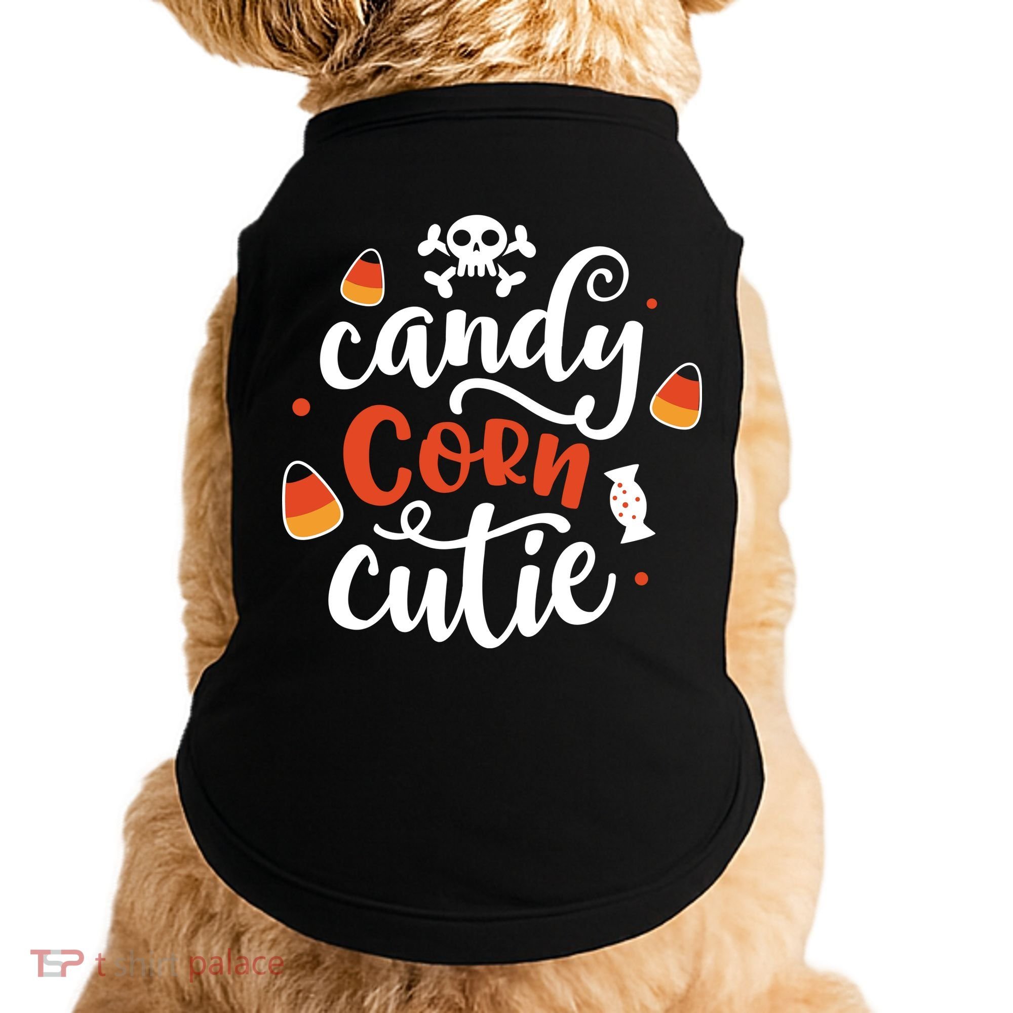 Candy Corn Cutie Halloween Doggie Tank