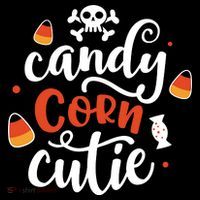Candy Corn Cutie Halloween Backpack thumb 2