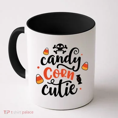 Candy Corn Cutie Halloween Coffee Mug