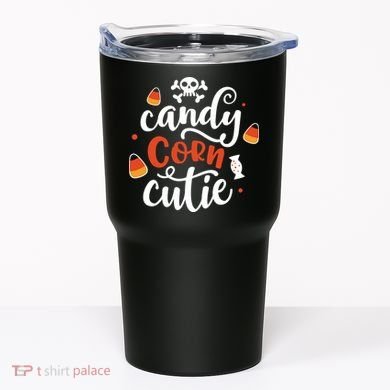 Candy Corn Cutie Halloween Tumbler